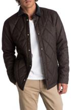 Men's Quiksilver Reesor Quilted Jacket, Size - Brown