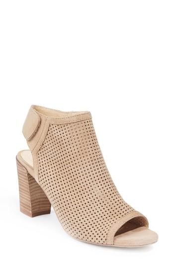 Women's Adam Tucker Malena Block Heel Sandal .5 M - Brown