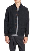 Men's Descendant Of Thieves Unbroken Speck Shawl Cardigan - Blue