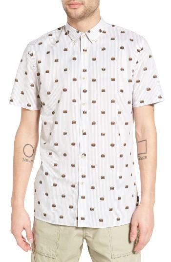 Men's Barney Cools Print Woven Shirt