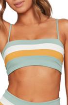 Women's L Space Rebel Bikini Top - Green