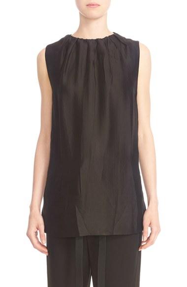 Women's Marni Ruched Neck Sleeveless Blouse