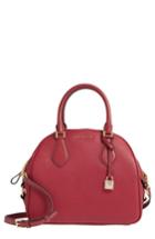 Michael Michael Kors Large Briar Leather Satchel - Red