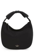 Kate Spade New York Haring Lane - Corinne Twill Bow Hobo - Black