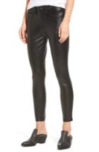 Women's Tinsel Faux Leather Skinny Jeans - Black