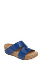 Women's Dansko Lacee Slide Sandal .5-6us / 36eu M - Blue