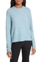 Women's 3.1 Phillip Lim Faux Pearl Cuff Knit Pullover