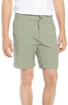 Men's Faherty All Day Flat Front Shorts - Green