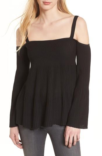 Women's Bailey 44 Samurai Cold Shoulder Sweater - Black