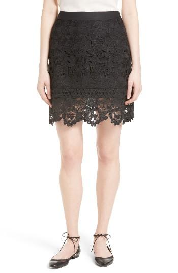 Women's Ted Baker London Beay Lace Mini Skirt