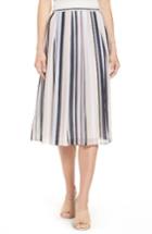 Women's Anne Klein Stripe A-line Skirt