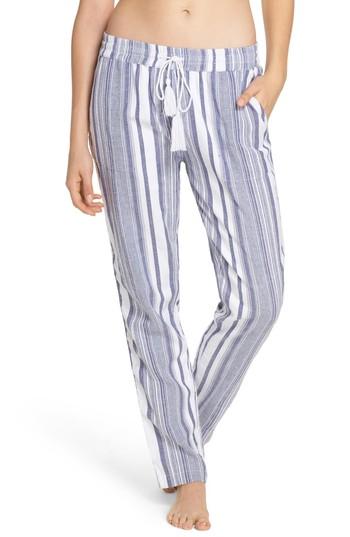 Women's Tommy Bahama Stripe Beach Cover-up Jogger Pants - White