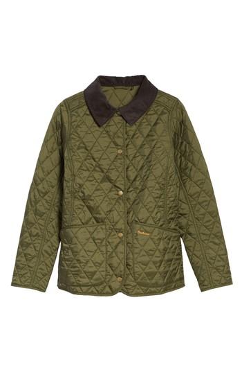 Women's Barbour Annandale Quilted Jacket Us / 16 Uk - Green