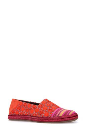 Women's Geox Modesty Flat Us / 35eu - Red