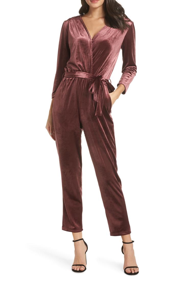 Women's Stella Mccartney Peplum Jumpsuit Us / 36 It - Black