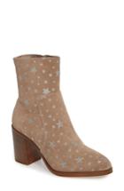 Women's Steve Madden Reward Star Print Bootie M - Brown