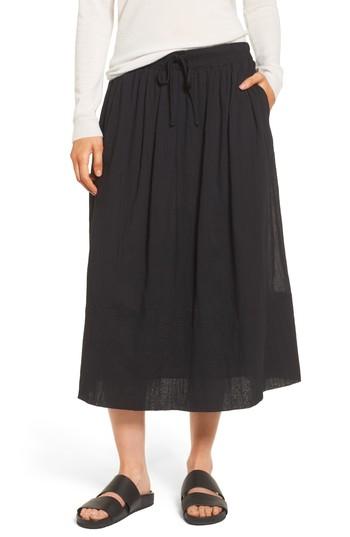 Women's James Perse Gauze Midi Skirt