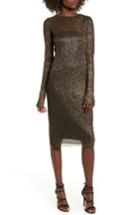 Women's Stone Row Keep It Fly Mesh Dress - Metallic