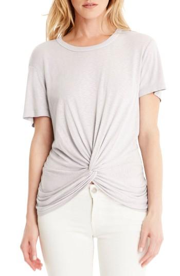 Women's Michael Stars Twist Tee, Size - White