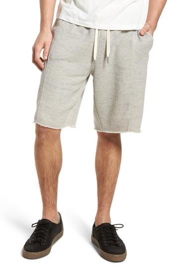 Men's Treasure & Bond Reverse Terry Shorts, Size - Grey
