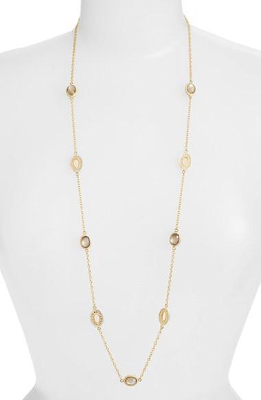Women's Anna Beck Semiprecious Stone Station Necklace