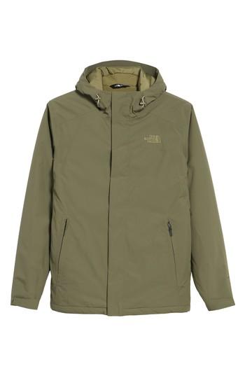 Men's The North Face 'inlux' Hooded Jacket, Size - Green