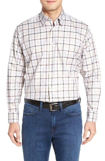 Men's Robert Talbott Anderson Classic Fit Plaid Micro Twill Sport Shirt