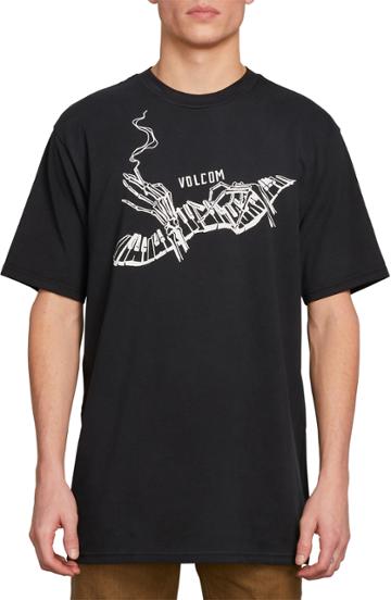 Men's Volcom Death Scale Graphic T-shirt - Black