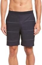 Men's Hurley Alpha Trainer Stripe Shorts - Black