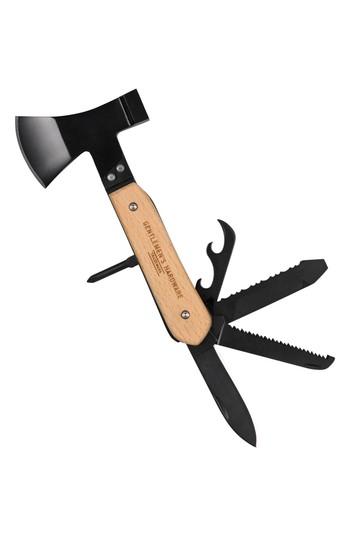 Wild & Wolf Gentlemen's Hardware - Axe To Grind 10-in-1 Tool, Size - Brown