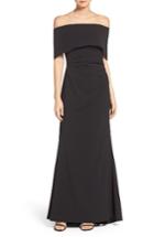 Women's Vince Camuto Popover Gown - Black