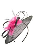 Women's Nordstrom Border Fascinator Headband - Black