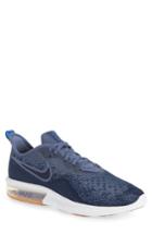 Men's Nike Air Max Sequent 4 Running Shoe .5 M - Blue