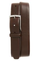 Men's Monte Rosso Nappa Leather Belt - Brown