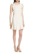 Women's Rebecca Taylor Ruffle Trim Suit Dress