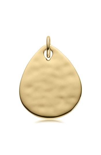 Women's Monica Vinader Engravable Ziggy Pendant