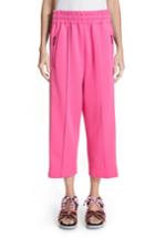 Women's Marc Jacobs Side Stripe Crop Track Pants - Pink