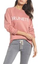 Women's Brunette The Label Brunette Crewneck Sweatshirt /small - Coral
