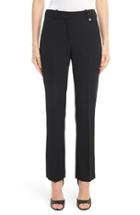 Women's Givenchy Stud Detail Crop Wool Pants