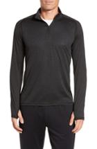 Men's Zella Quarter Zip Pullover, Size - Black