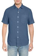 Men's Tommy Bahama Seaspray Breezer Regular Fit Linen Sport Shirt - Blue