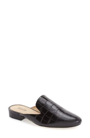 Women's Michael Michael Kors 'natasha' Mule M - Black