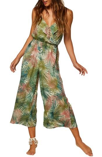 Women's O'neill Aurelia Jumpsuit Cover-up - Blue/green
