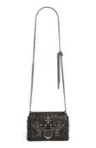 Jimmy Choo Lockett Grained Leather Shoulder Bag -