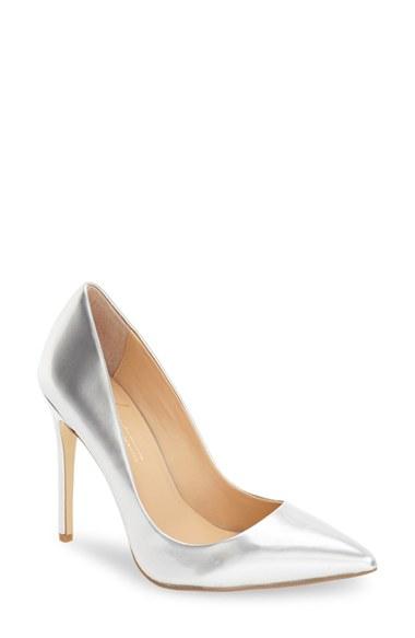 Women's Daya By Zendaya 'kyle' Pointy Toe Pump M - Metallic
