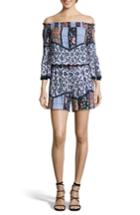 Women's Eci Off The Shoulder Romper - Blue