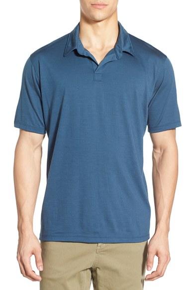 Men's Ibex 'cirrus' Merino Wool Jersey Polo