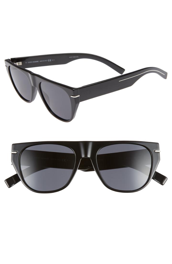 Men's Dior 53mm Flat-top Sunglasses -