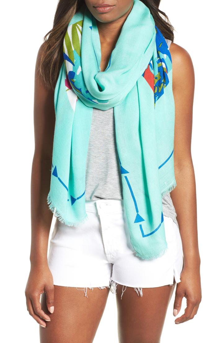 Women's Wander By Virginia Wolf Bliss Dual Wrap/scarf