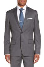 Men's Nordstrom Men's Shop Cross Hatch Wool Sport Coat